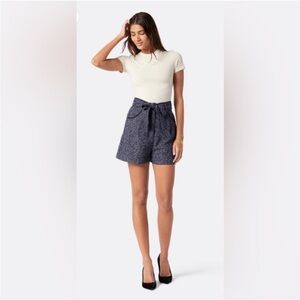 Navy Joie Women's Tweed Shorts